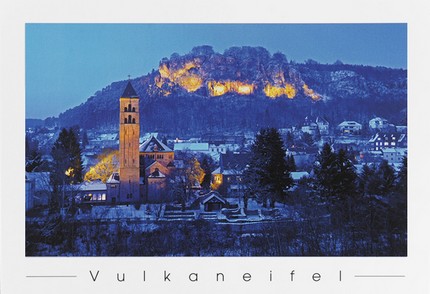 PK409 - Gerolstein, Erlöserkirche und Munterley PK409 - Gerolstein, Erlöserkirche und Munterley